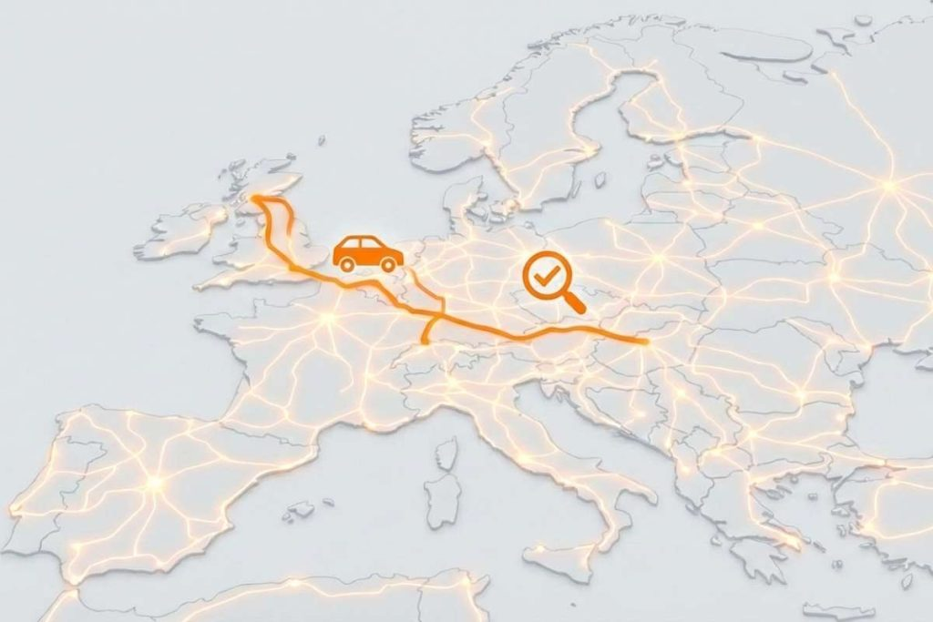 European breakdown cover map